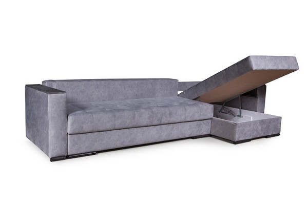 Угловой диван Джерси с фальшспинкой