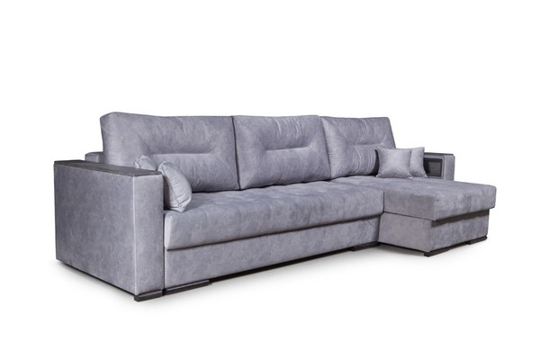 Угловой диван Джерси с фальшспинкой