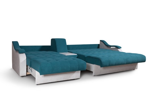 Модульный диван Поло Дубль (фигурные подлокотники)