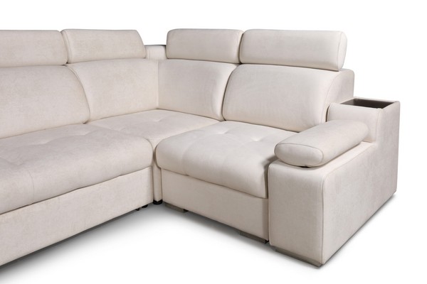 Модульный диван Ройс (столик + розетки + эркер)